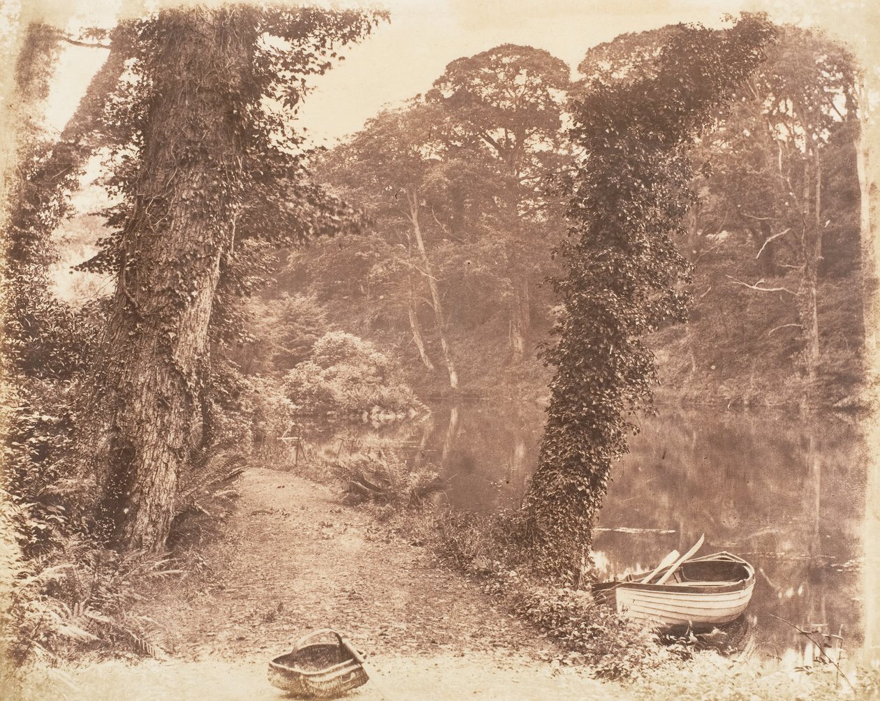 Felső-tó, 1853-56. alkotó: John Dillwyn Llewelyn