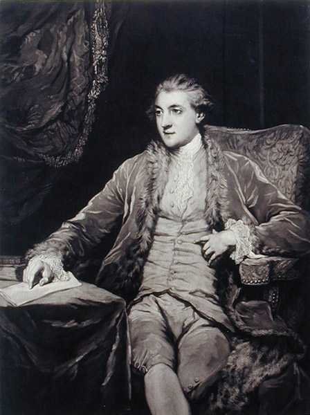 Leinster hercegének portréja (1722-73) (litho) alkotó: John Dixon