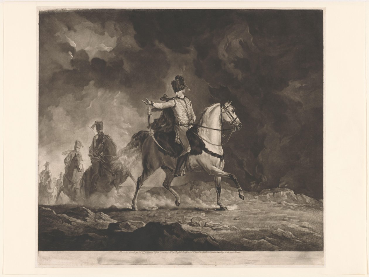 William John Kerr, Ancrum grófjának portréja alkotó: John Dixon
