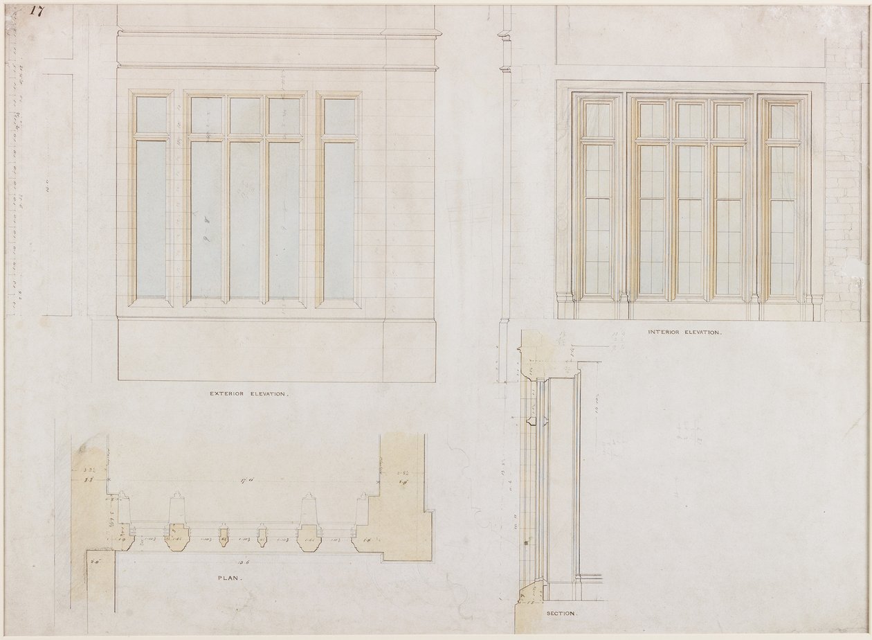 Holme Eden (toll és tinta és mosás (kék és barna) papíron (papíron)) alkotó: John Dobson
