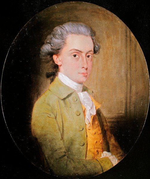 John Heigham, Humstan portréja (olaj, tábla) alkotó: John Downman