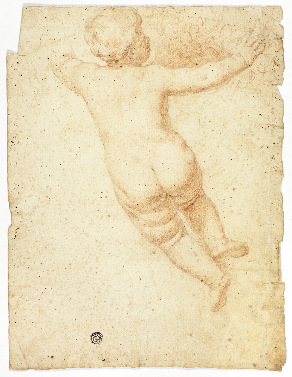 Putto hátulról alkotó: John Downman
