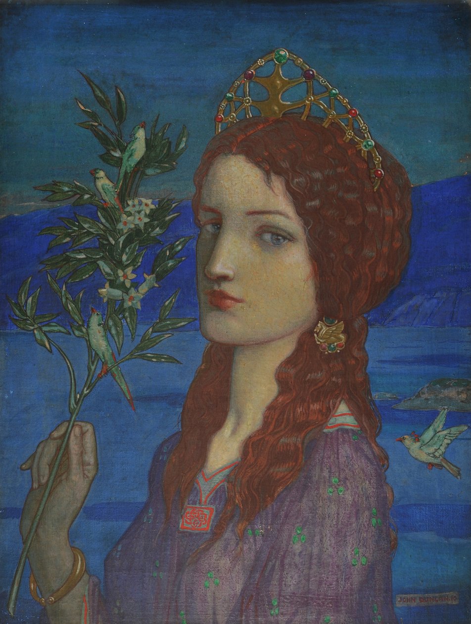 Tethra hírnöke, 1910 (tempera, vászon) alkotó: John Duncan