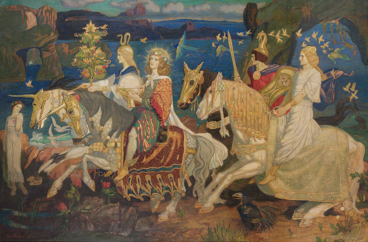 A Sidhe lovasai alkotó: John Duncan