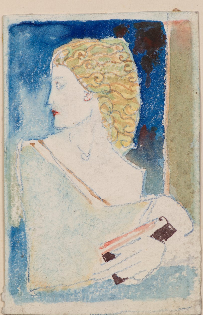 Untitled [Klasszikus figura] (akvarell) alkotó: John Duncan