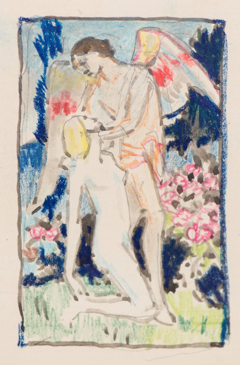 Untitled [Az elmúló szerelem kisebb változata] (ceruza) alkotó: John Duncan
