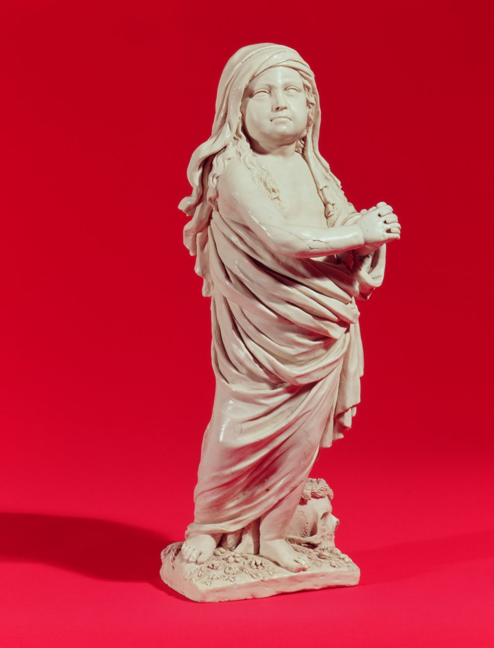 Lydia Dwight feltámadt, 1674 (léc-mázas kőedény) alkotó: John Dwight