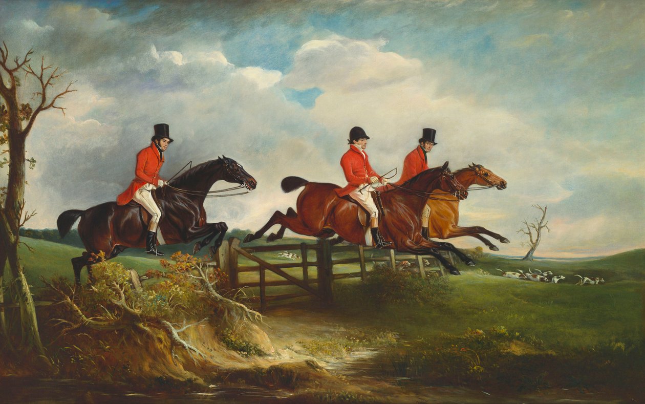 The Squire" a Quornnal, 1827 alkotó: John E. Ferneley