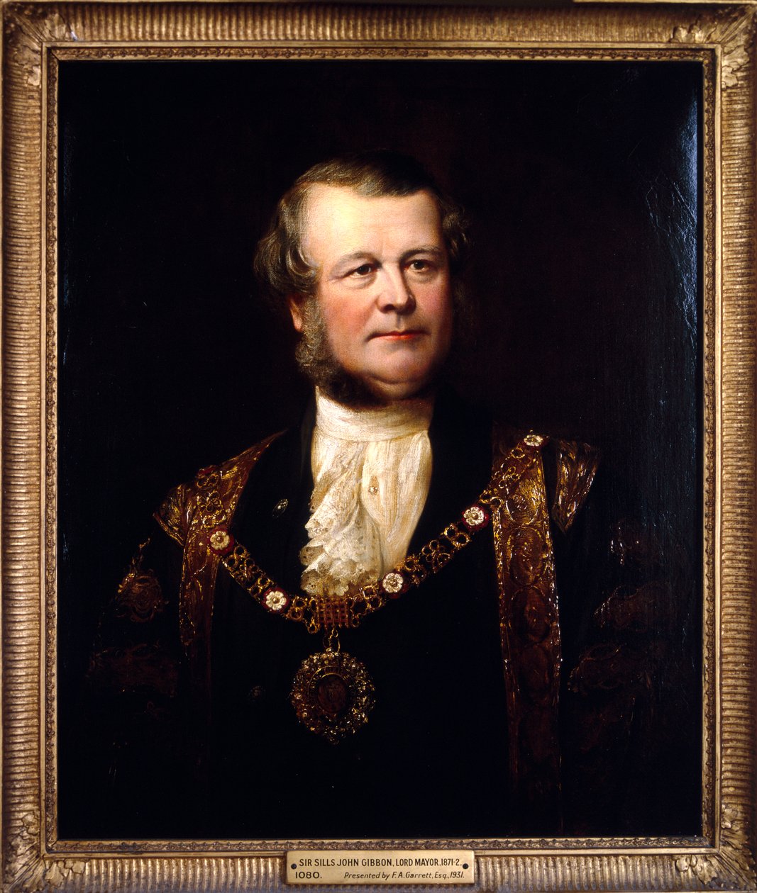 Sir Sills John Gibbons, főpolgármester 1871 alkotó: John Edgar Williams
