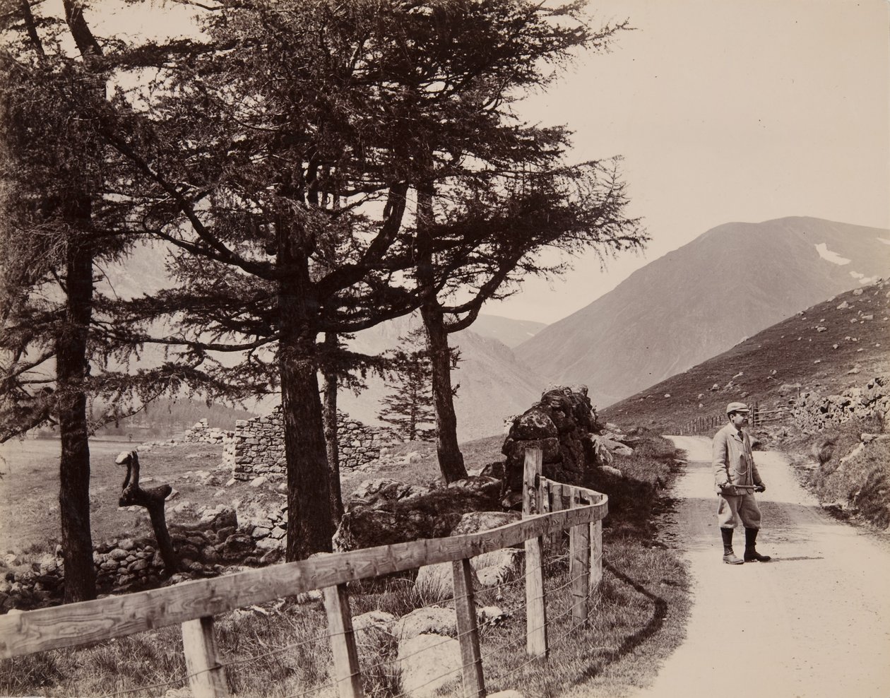 Clova – Romos házak, 1895 alkotó: John Edward Alyosius Steggall