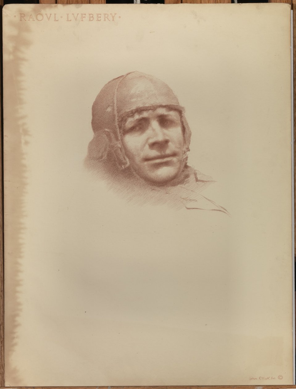Raoul Lufbery alkotó: John Elliott