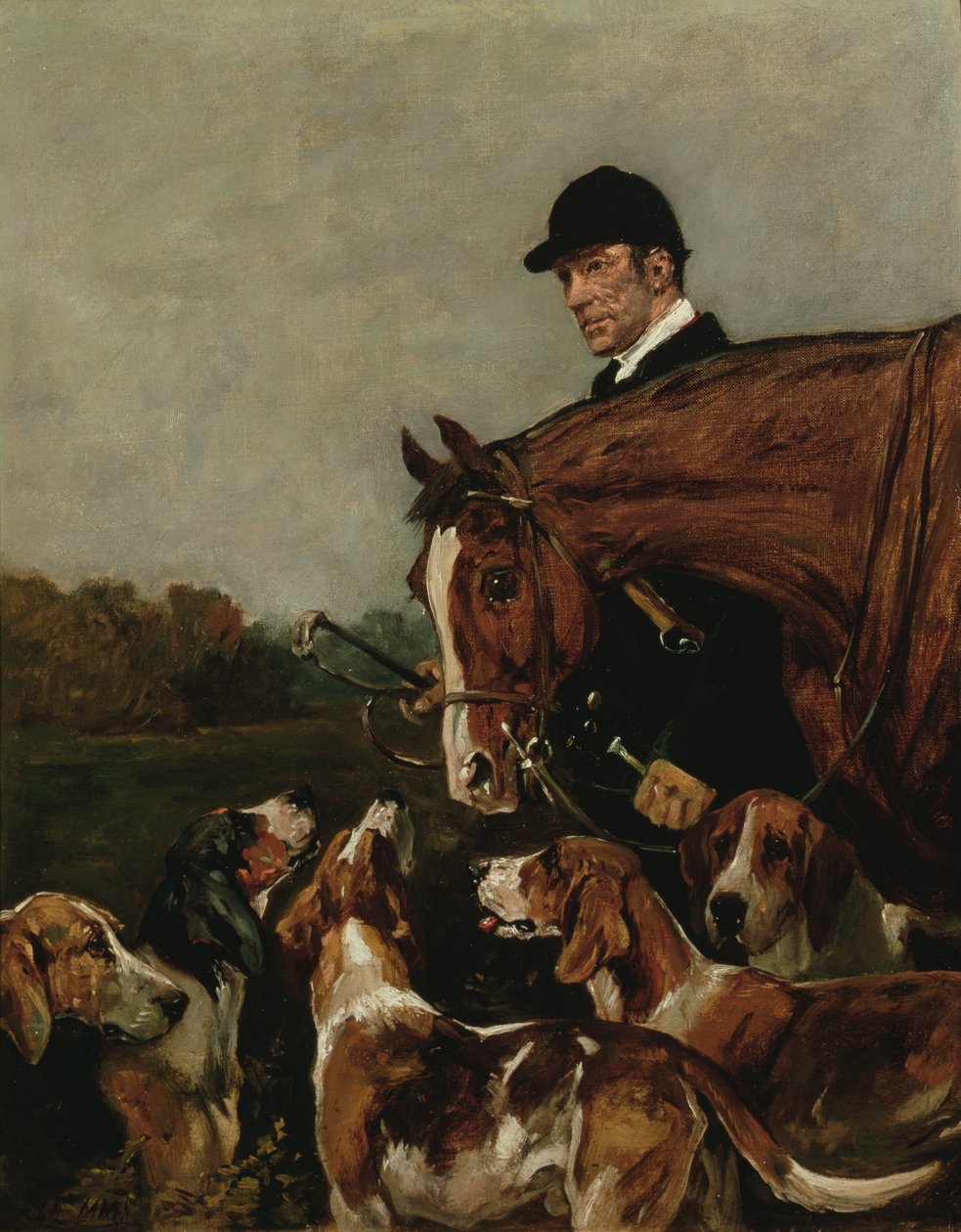 George Wateridge, a New Forest Buckhounds vadásza alkotó: John Emms
