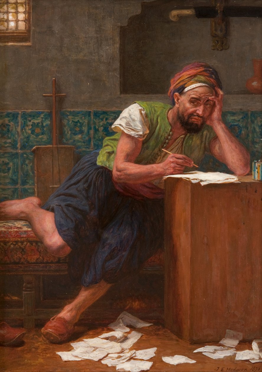 A költő díjazottja alkotó: John Evan Hodgson