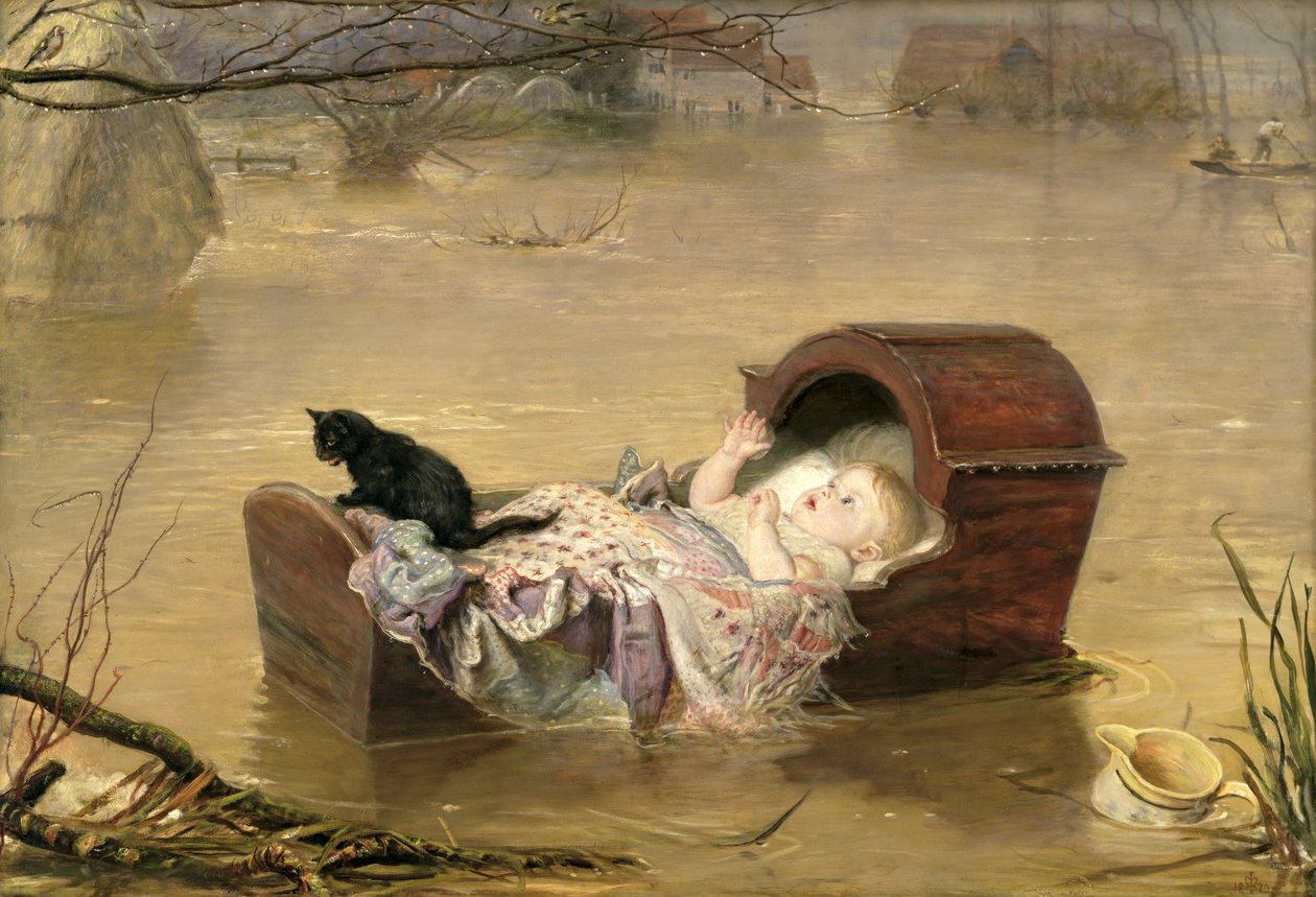 A Flood alkotó: John Everett Millais