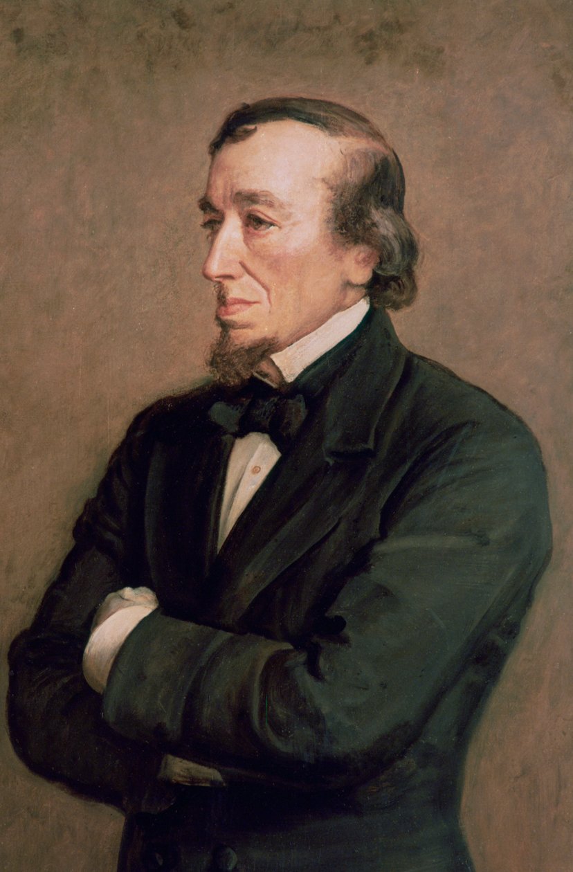Benjamin Disraeli, Beaconsfield grófja, részlet, 1881 alkotó: John Everett Millais