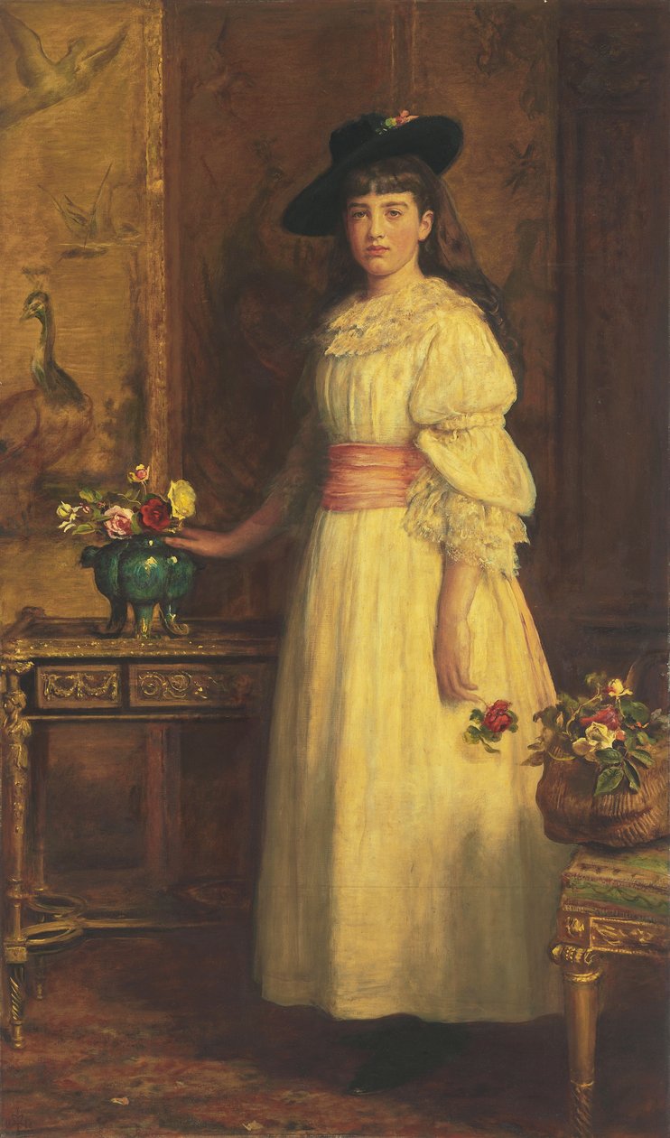 Gertrude Vanderbilt kisasszony, 1888 alkotó: John Everett Millais