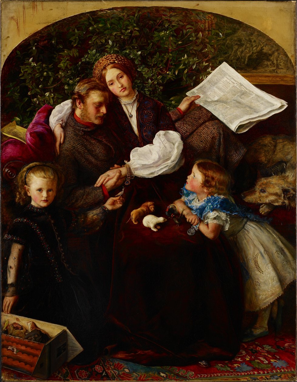 A béke megkötése, 1856 alkotó: John Everett Millais