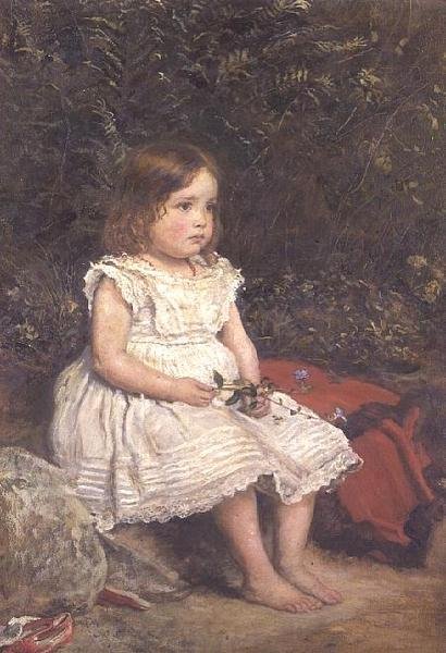 Evelyn Lees portréja alkotó: John Everett Millais