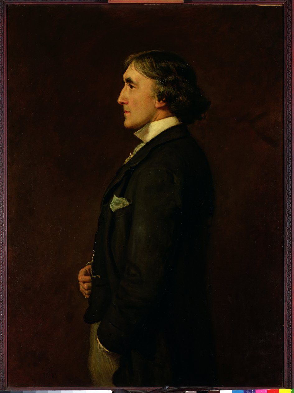 Henry Irving portréja (1870-1919) alkotó: John Everett Millais