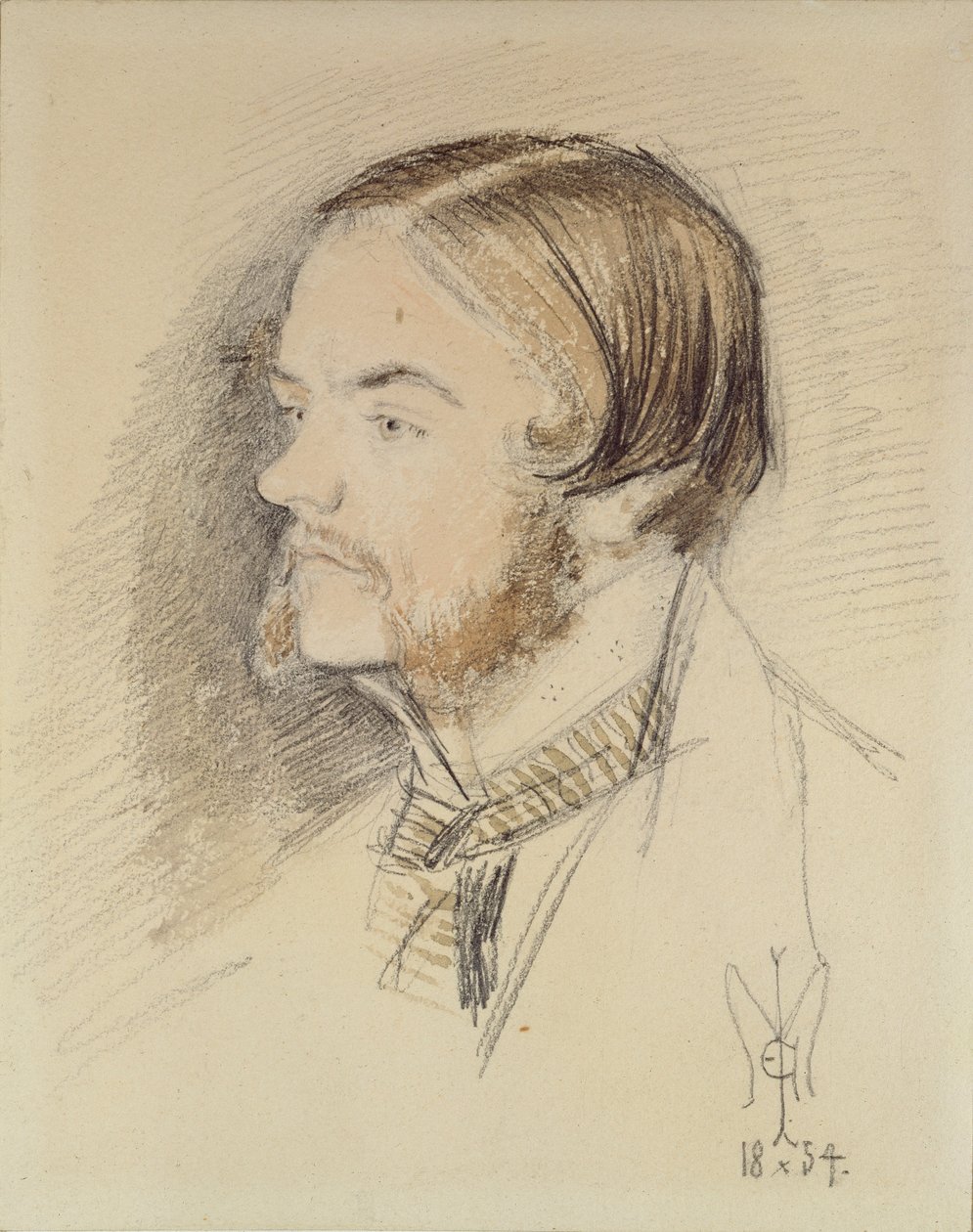 William Holman Hunt portréja, 1854 alkotó: John Everett Millais