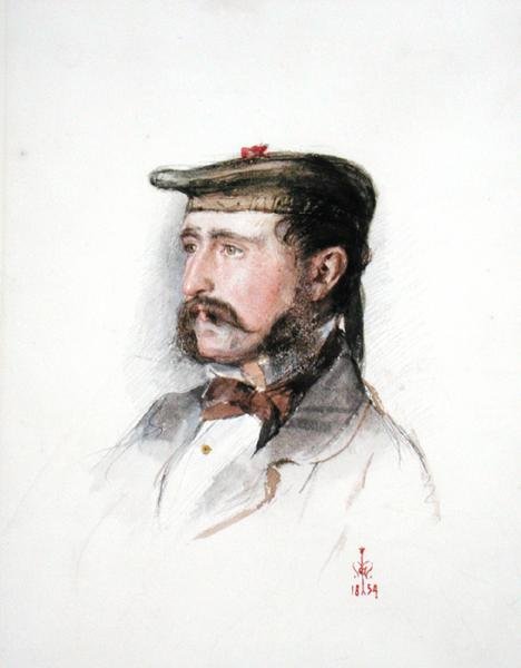 William Monteith portréja alkotó: John Everett Millais