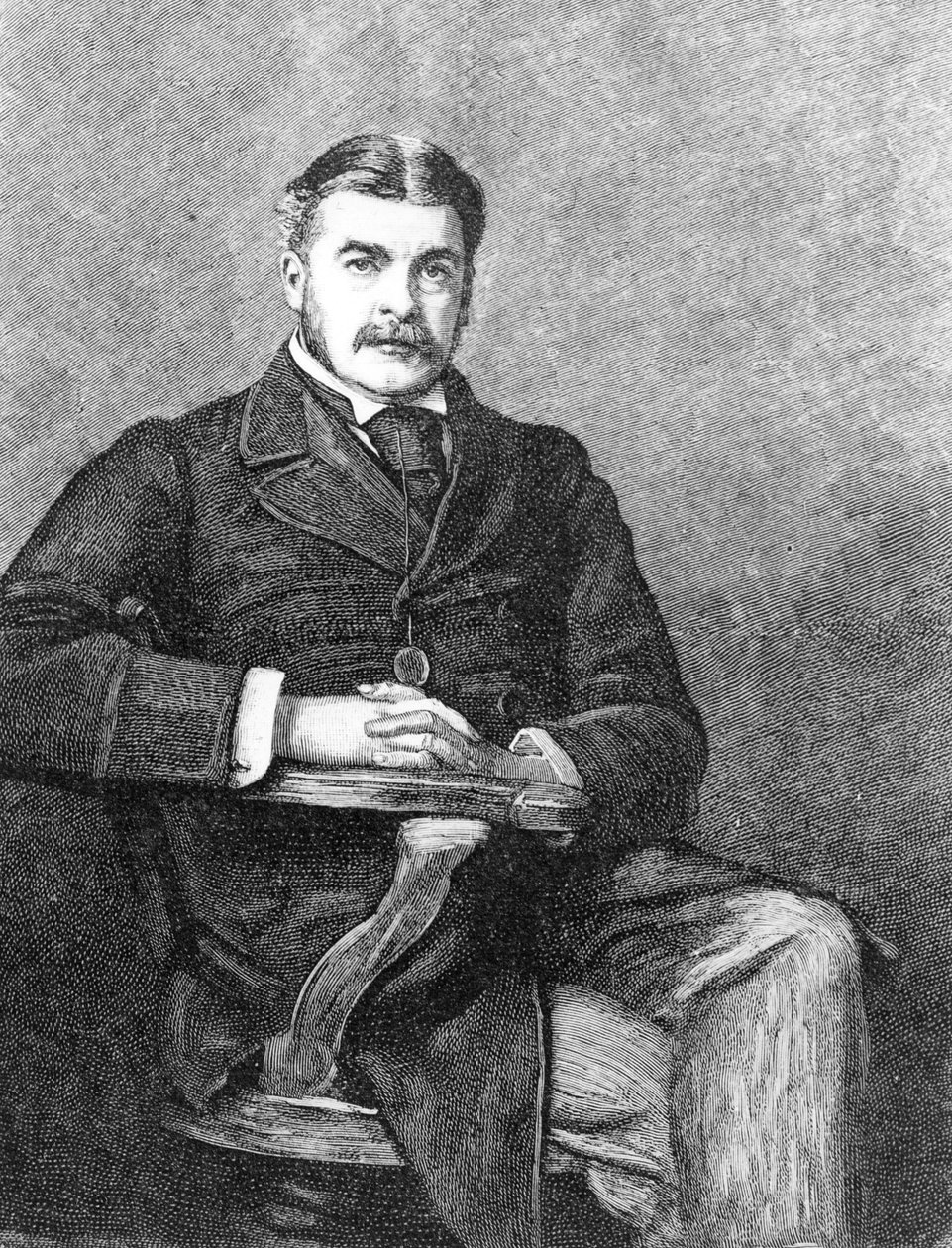 Sir Arthur Sullivan, metszett C. Carter alkotó: John Everett Millais
