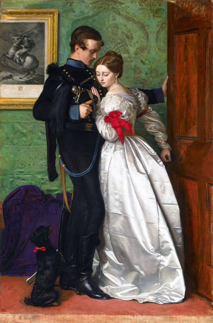 A fekete Brunswicker alkotó: John Everett Millais