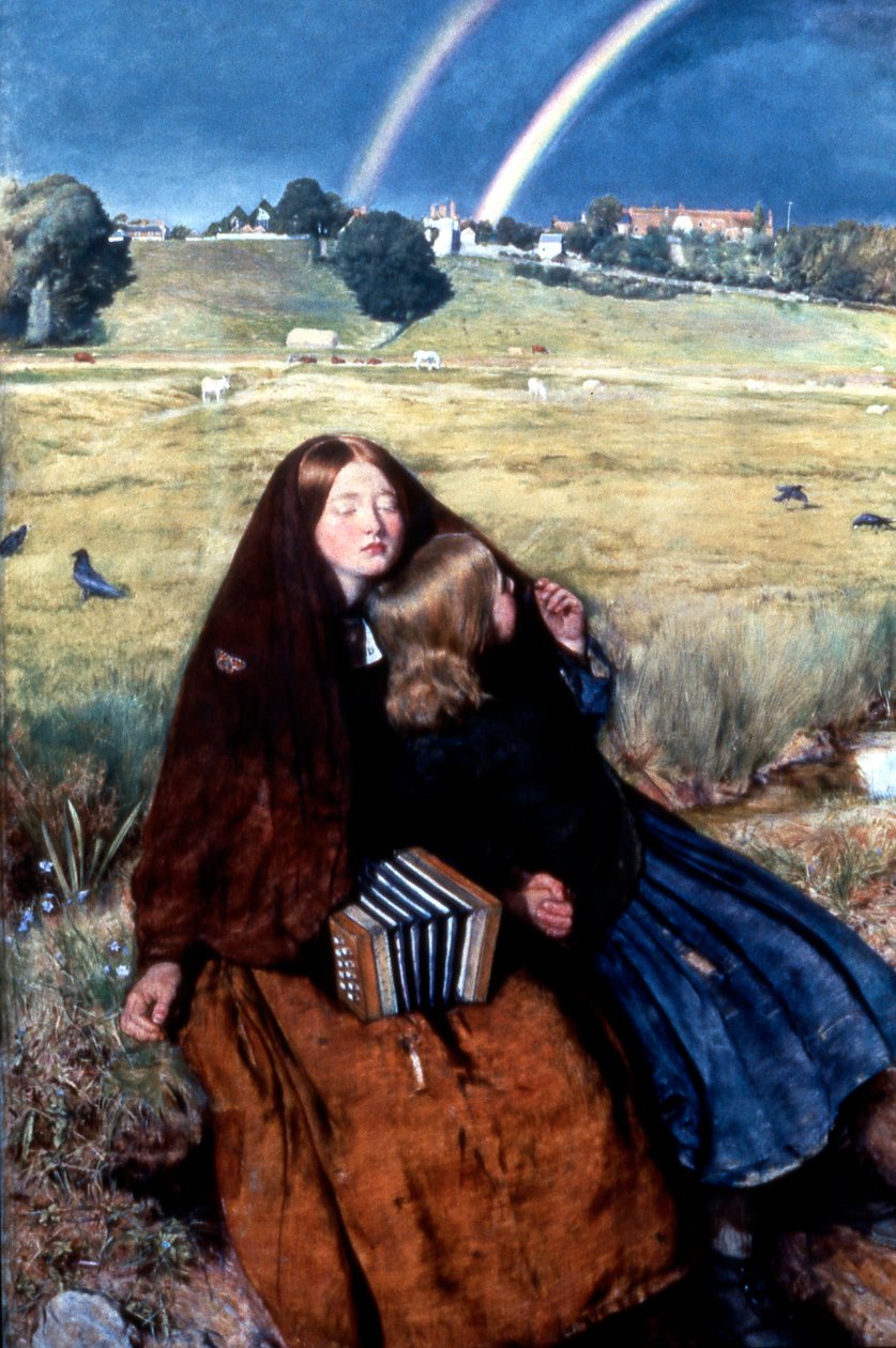 A vak lány, 1856 alkotó: John Everett Millais