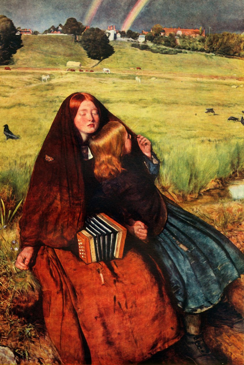 A vak lány, 1856, 1948. alkotó: John Everett Millais
