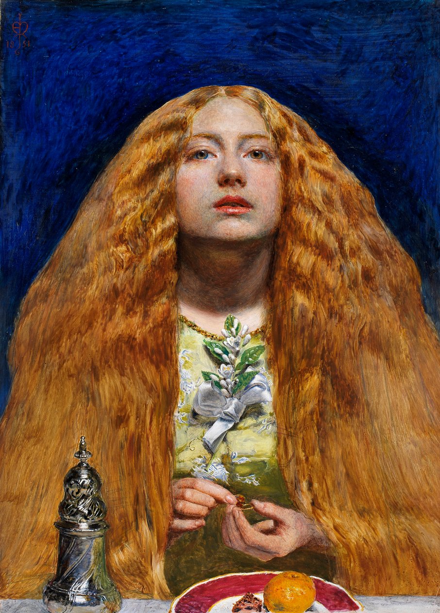 A koszorúslány, 1851 alkotó: John Everett Millais