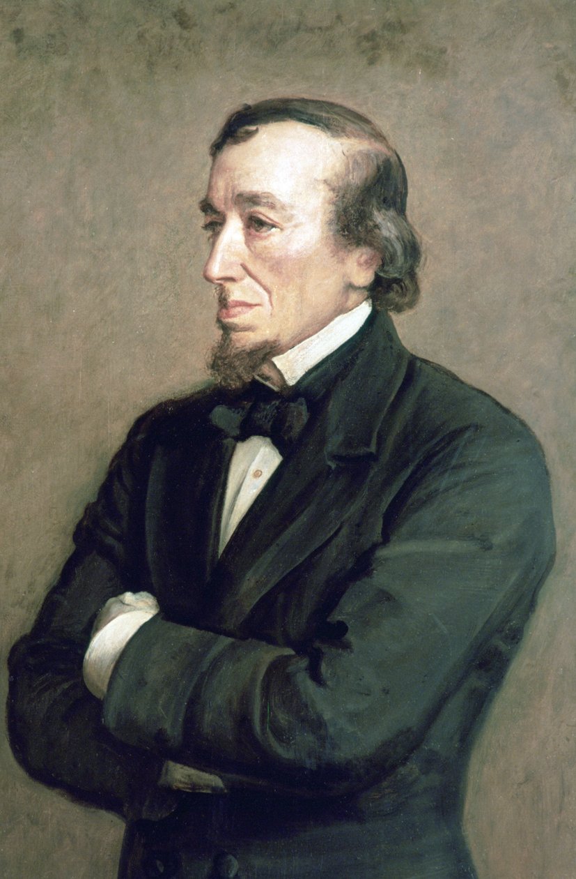 Beaconsfield grófja, Benjamin Disraeli alkotó: John Everett Millais