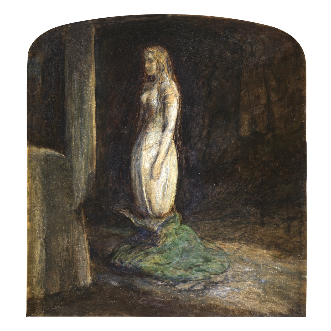 Szent Ágnes estéje alkotó: John Everett Millais