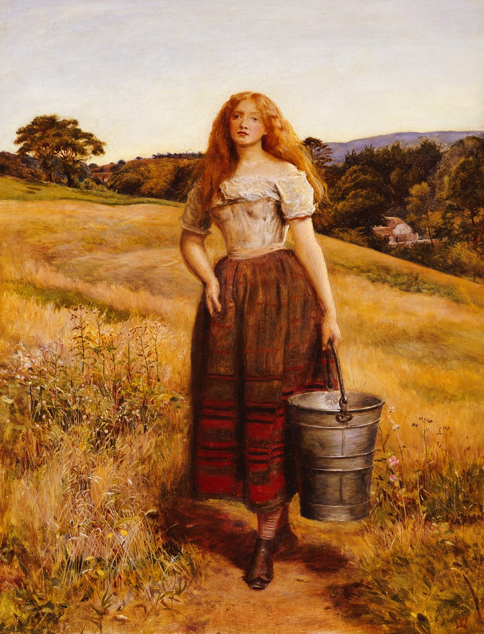 A gazda lánya alkotó: John Everett Millais