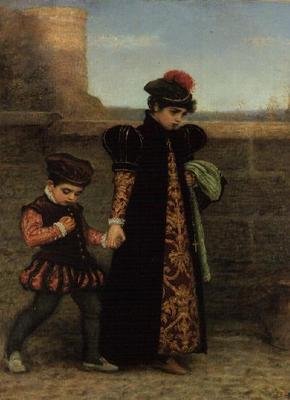 Szent Teréz lánykora (olaj, vászon) alkotó: John Everett Millais