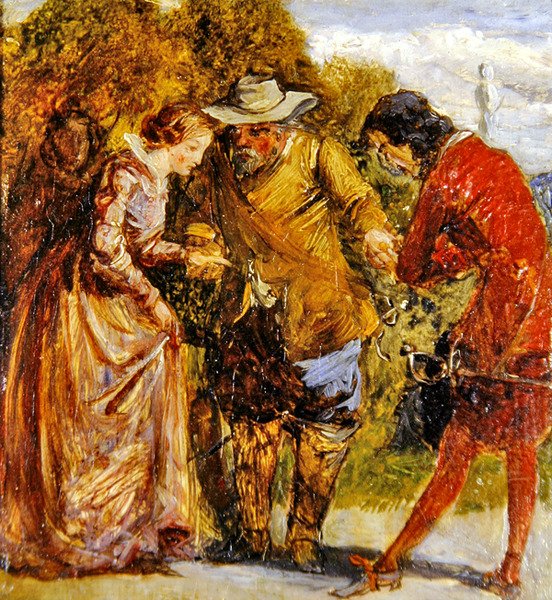 Bevezetés (olaj a panelen) alkotó: John Everett Millais