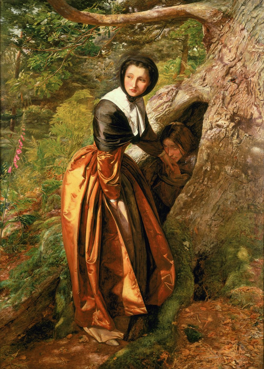 The Proscribed Royalist, 1651, 1852-53 alkotó: John Everett Millais