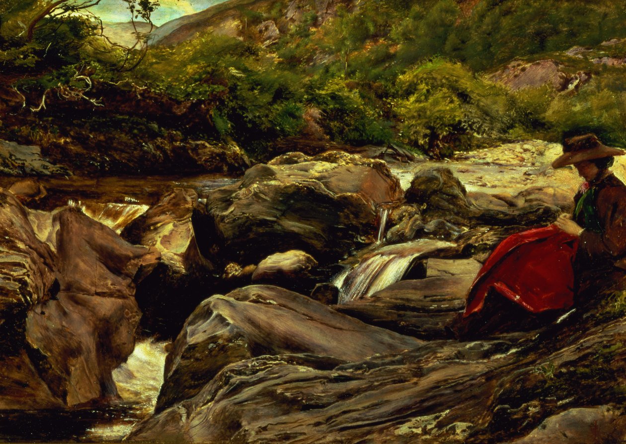 A vízesés alkotó: John Everett Millais