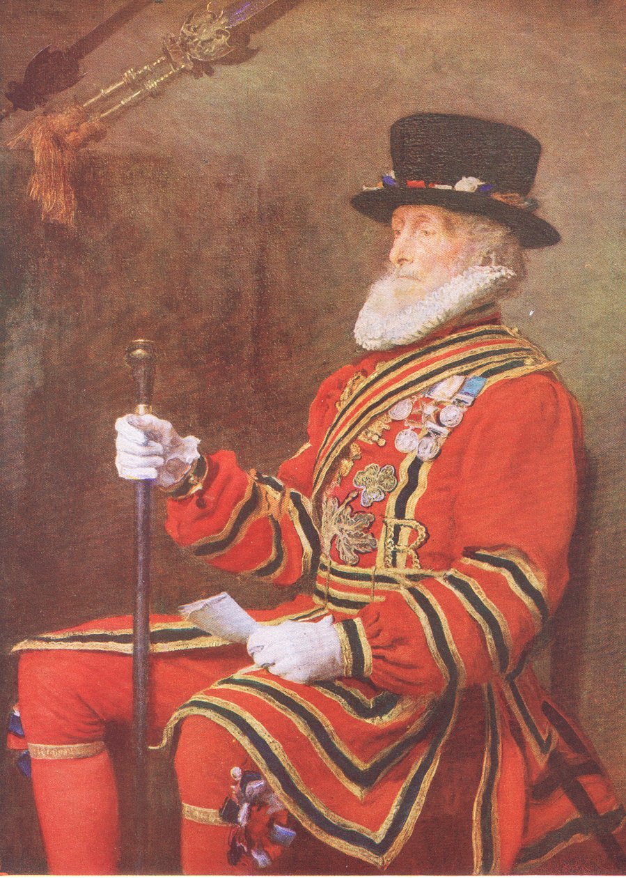 The Yeoman of the Guard, My Magazine, pub.1922 alkotó: John Everett Millais
