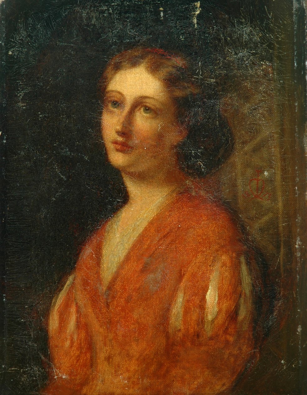 Elmélkedés, 1873 alkotó: John Everett Millais