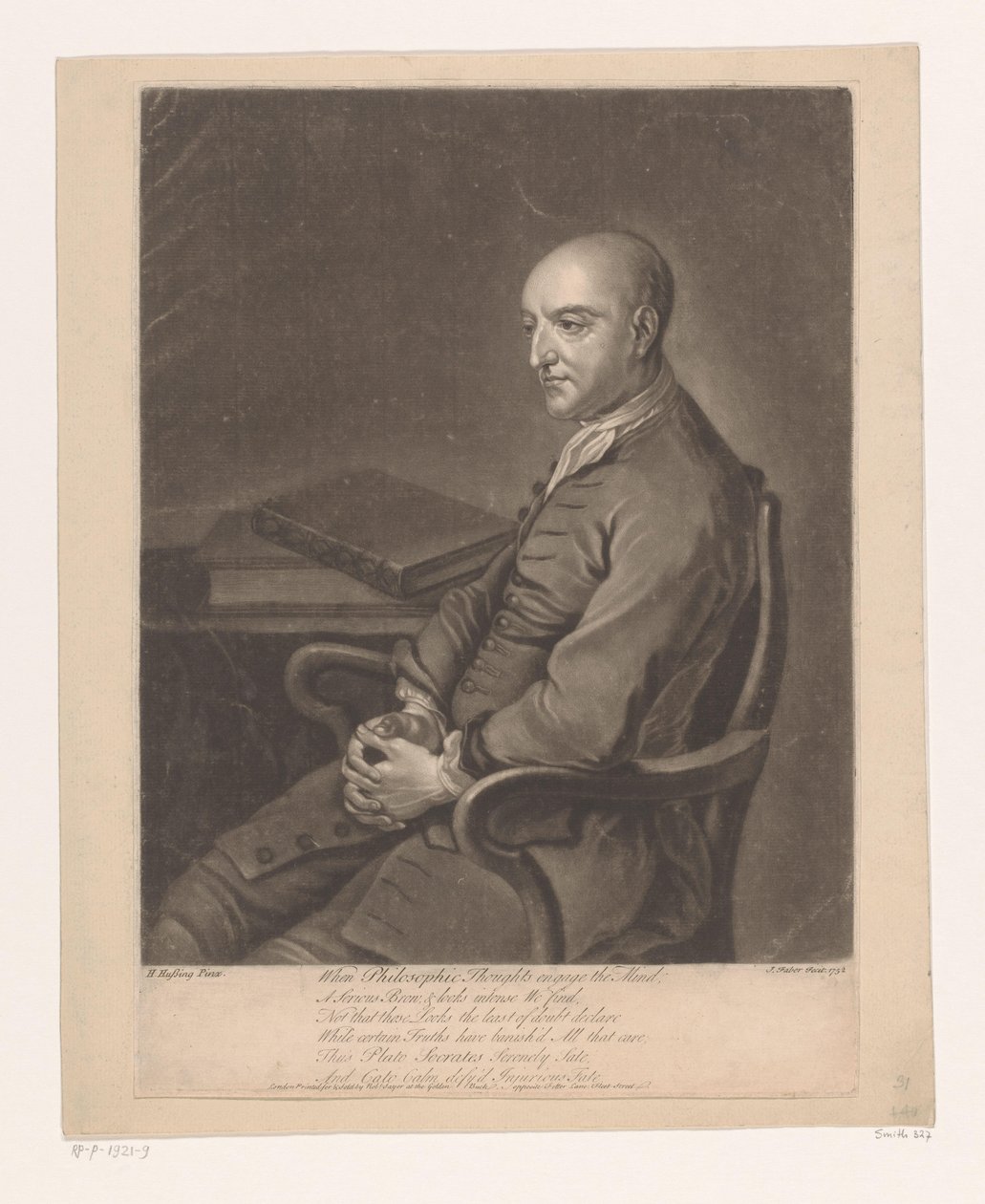 Humphrey Skelton portréja alkotó: John Faber (II)