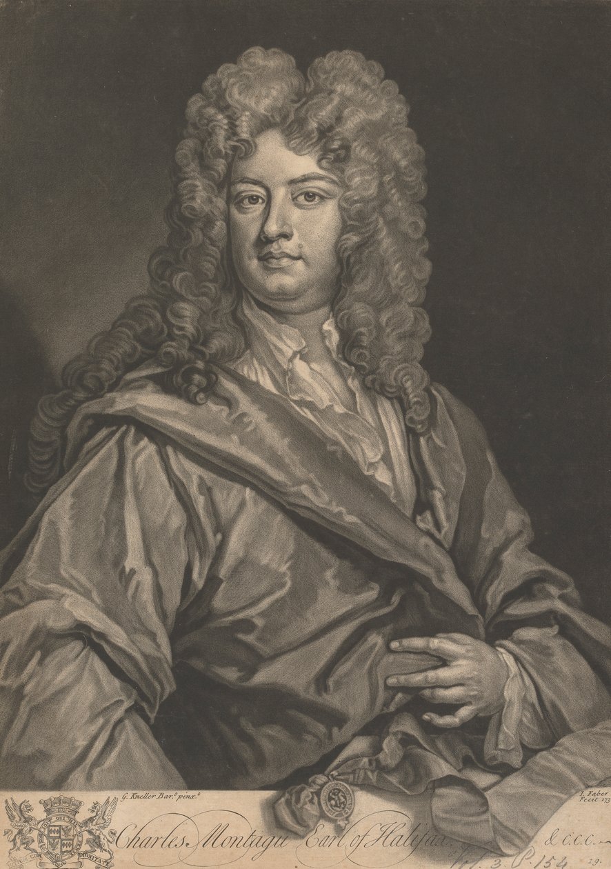 Charles Montagu, Halifax 1. grófja alkotó: John Faber the younger