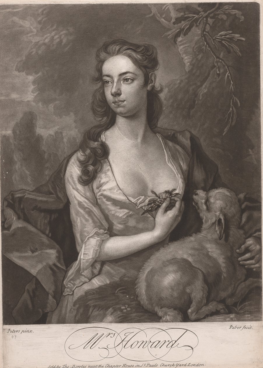 Mrs. Howard alkotó: John Faber the younger