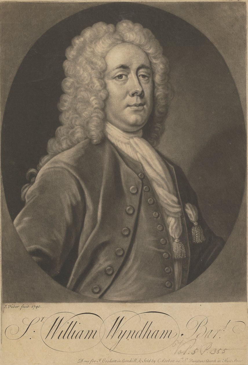 Sir William Wyndham alkotó: John Faber the younger