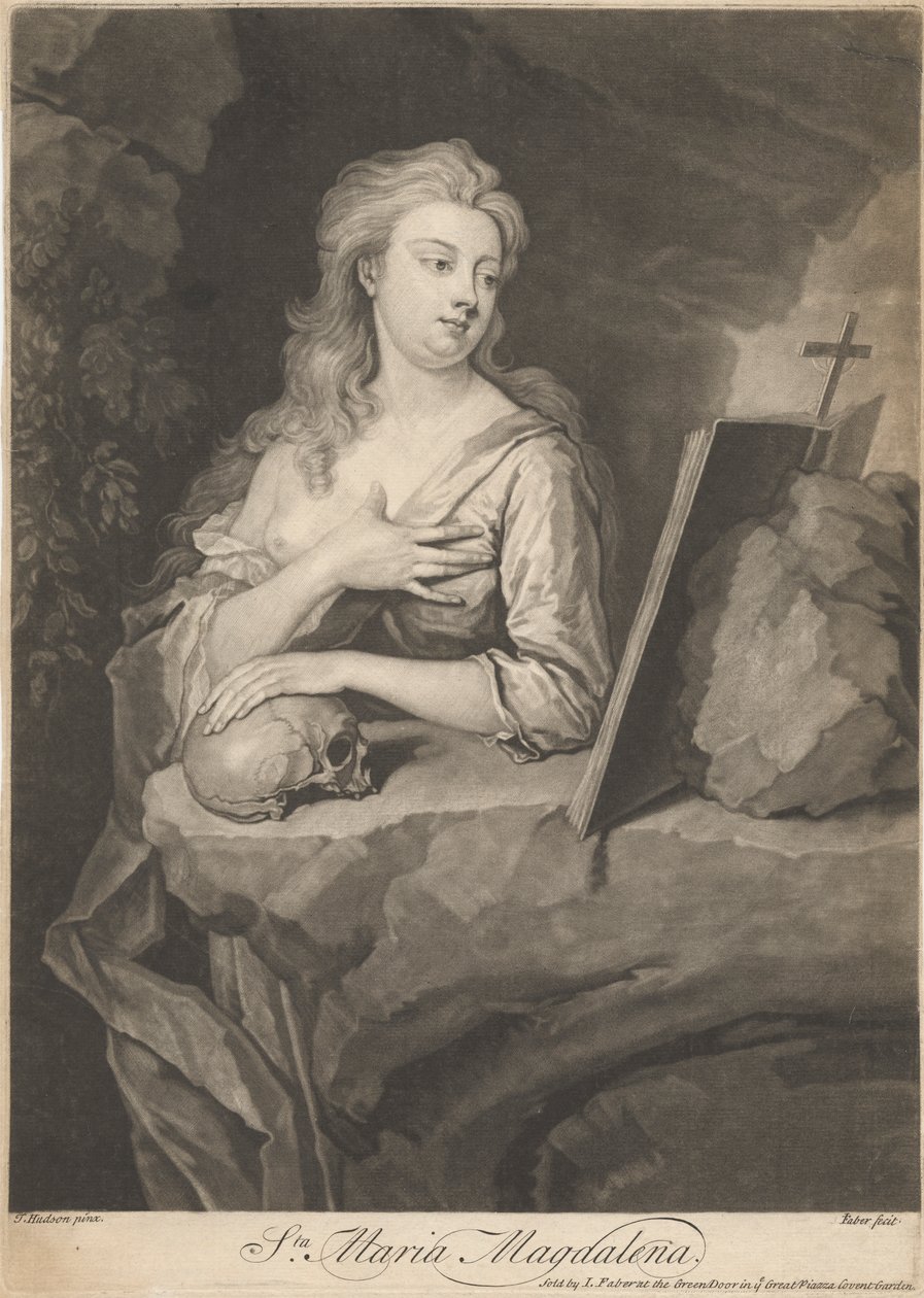Szent Mária Magdolna alkotó: John Faber the younger