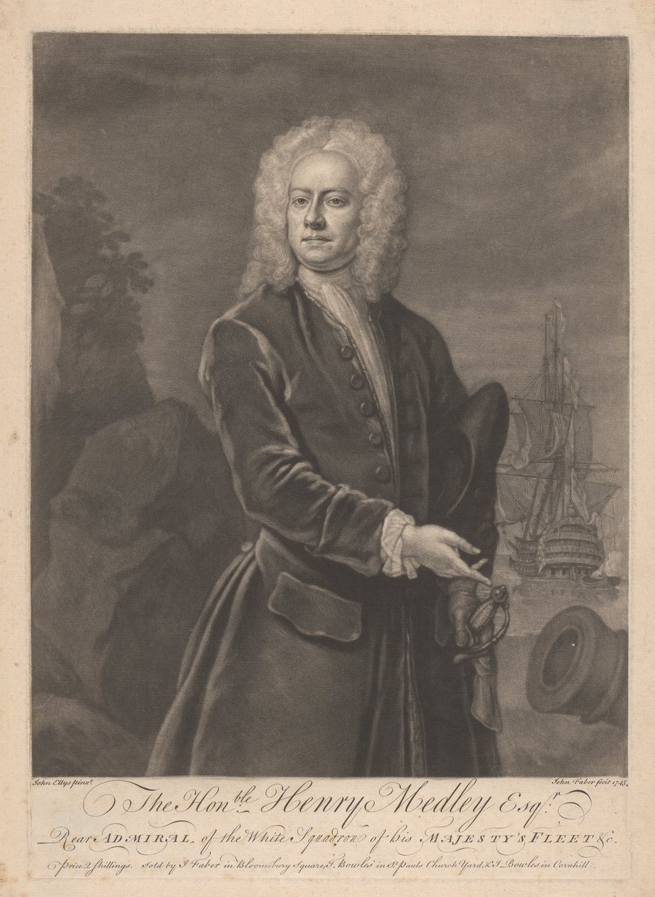 A tisztelt Henry Medley Esq. alkotó: John Faber the younger