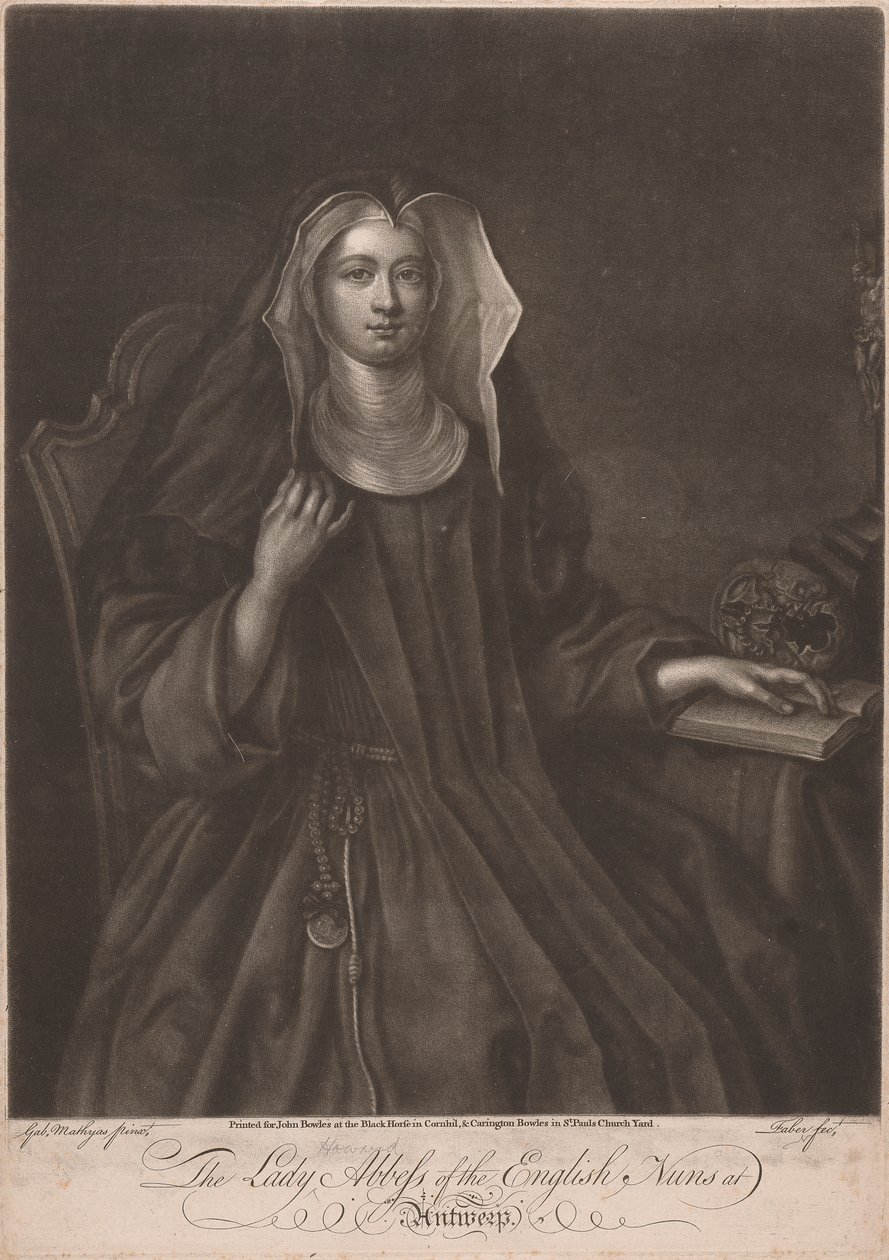 Az antwerpeni angol apácák Lady Howard apátja alkotó: John Faber the younger