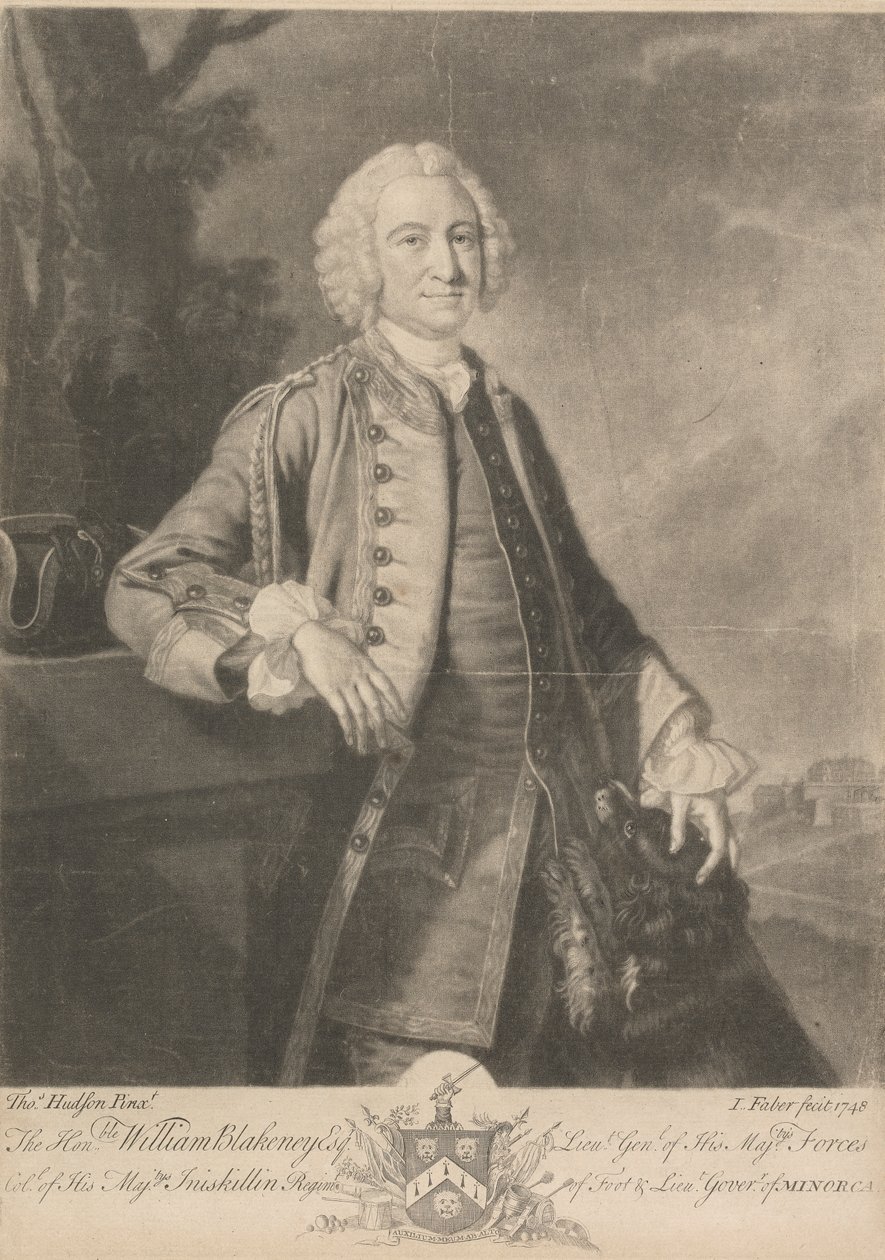 William Blakeney, Esq. alkotó: John Faber the younger