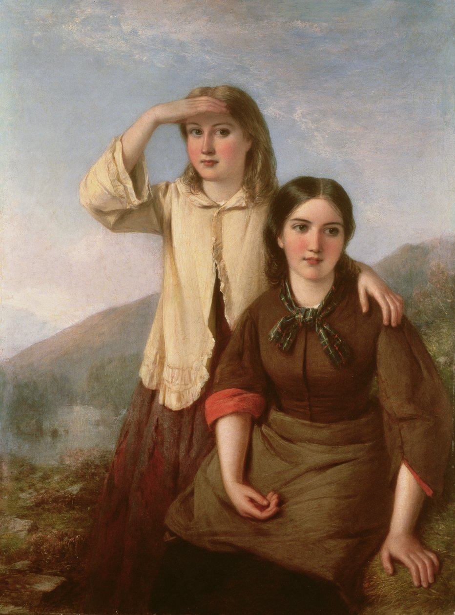 A tehén beengedése a kukoricába, 1868 alkotó: John Faed
