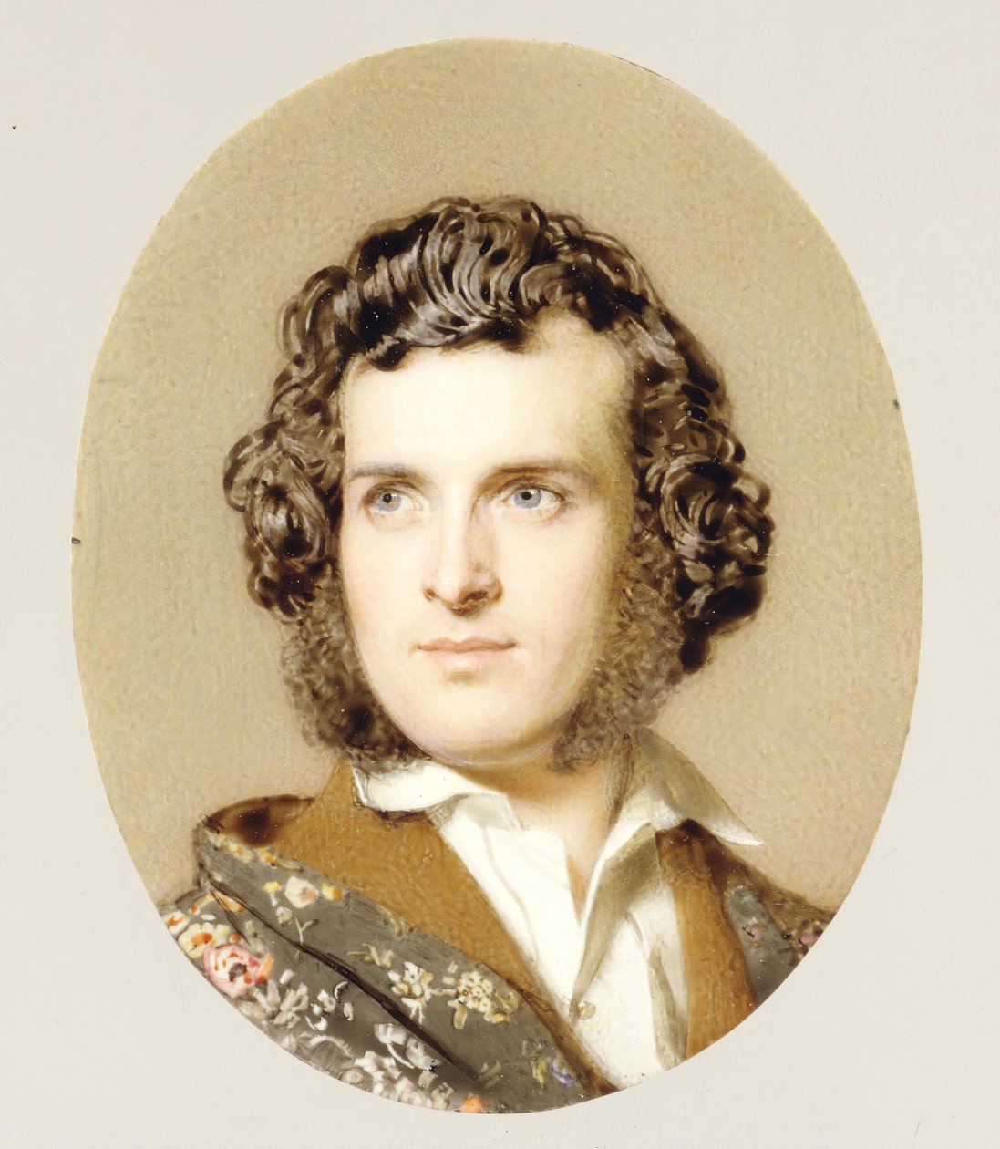 Önarckép, kb. 1850. alkotó: John Faed