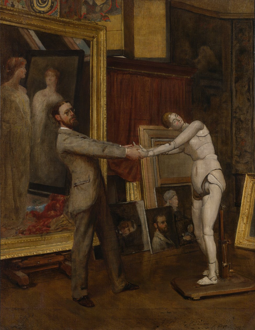 Kedvenc modellje alkotó: John Ferguson Weir